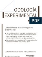 Metodología Experimental PDF