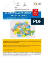 36 - Descentralizare vs. Deconcentrare PDF