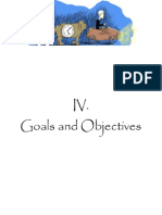 4 - Goals and Objectives