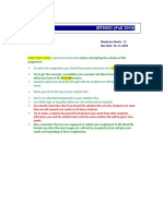 Assignment: MTH601 (Fall 2019) : Maximum Marks: 15 Due Date: 18 - 11-2019