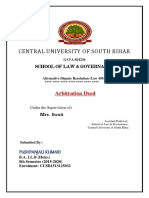 Central University of South Bihar: School of Law & Governance