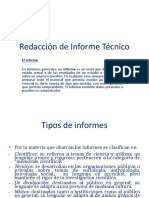 Redacción de Informe Técnico PP