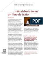 Cada Niño Debería Tener Un Libro Texto