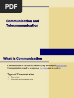 Communication and Telecommunication