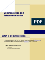Communication and Telecommunication