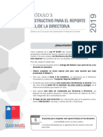 Instructivo Reporte Director Modulo 3 2019