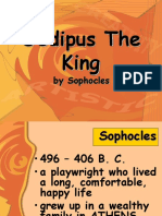 Oedipus The King: by Sophocles