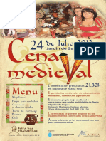 Cena Medieval Castellano