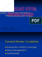 Surg - Liver, Biliary, Pancreas, Spleen Review