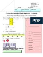 Precision Length Measurement Exercise