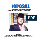 Sampul Depan Proposal Yayasan Azzamzami Cetak 3