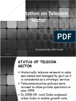 Presentation On Telecom Sector