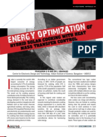 Energy Optimiz Ation: Hybrid Solar Cooking With Heat Mass Transfer Control