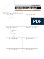 23 Operaciones Combinadas Primero de Primaria PDF