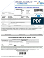 Ficha de Preinscripción Cepreuna Ciclo Octubre 2019 - Febrero 2020