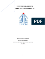 Penuntun Praktikum Teknologi Sediaan Solid- 2019