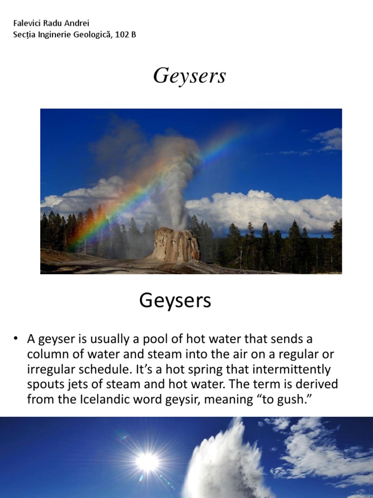 Understanding Geysers and Their Mechanism | PDF | Volcano | Magma