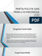 Partai Politik Dan Pemilu Di Indonesia