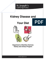 Kidney Disease and Your Diet