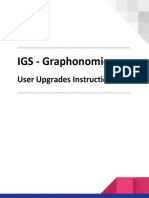 Igs Instruction for Account Upgrades