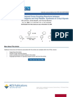 Palladium Catalyzed Cross Coupling