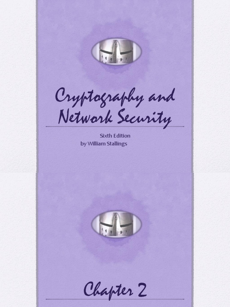 Cryptography and network security sixth edition by william stallings