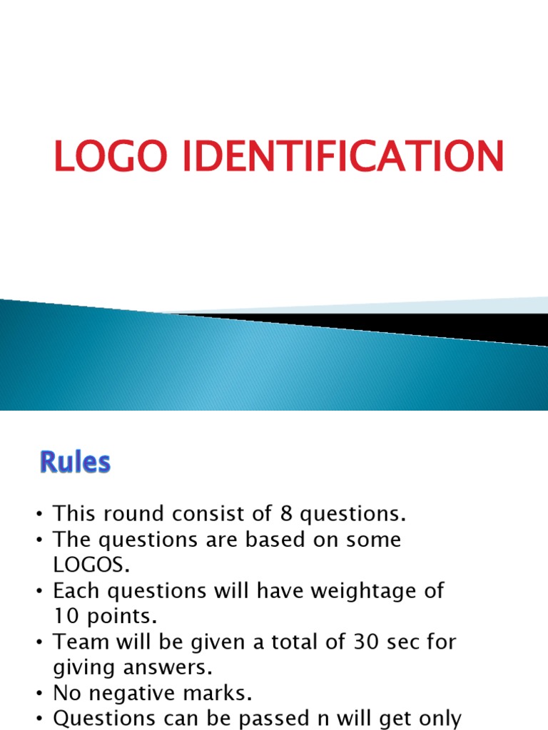 Logo Identification | PDF
