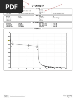 OTDR Report | PDF | Optical Fiber | Atomic
