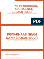 Belajar Pewarnaan, Mikrobiologi, Parasitologi