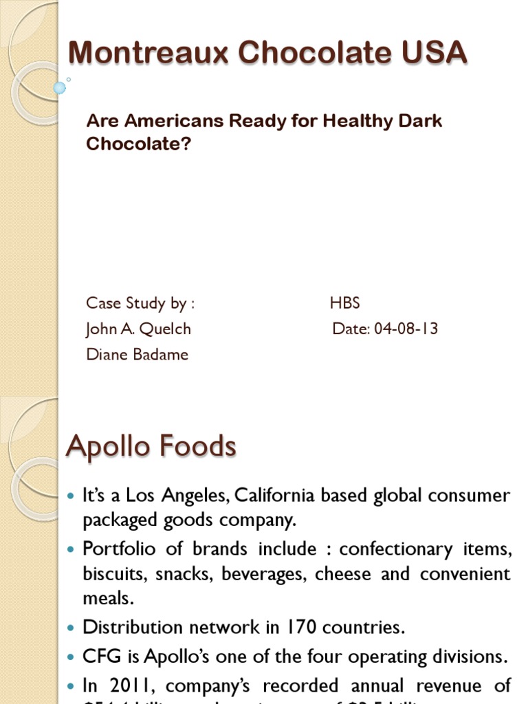 Montreaux chocolate case study solution scribd picture