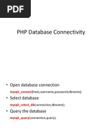 PHP Database