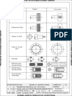 Title Subject Convention: TITLE: Conventional Representation of Machine Components