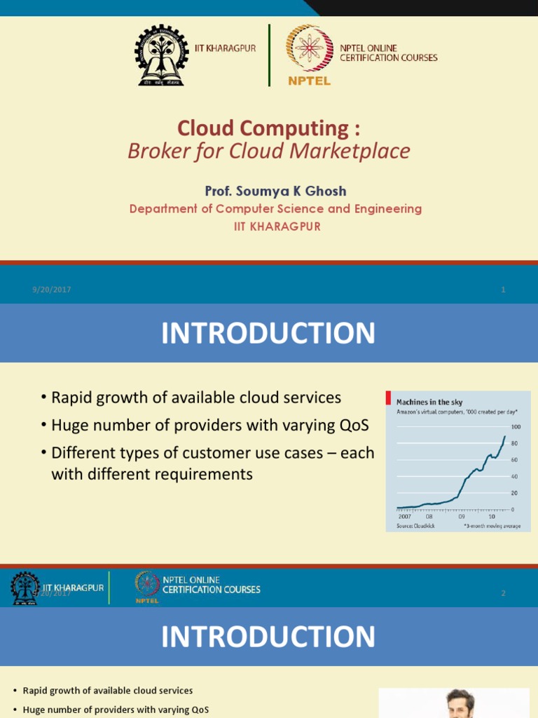 Cloud Broker for Optimized Provider Selection | PDF | Quality Of ...