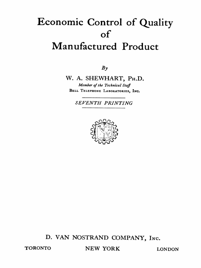 Shewhart1 PDF | PDF