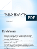 Tablo Semantik - Logika PDF