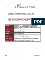 Flexural Behavior of Natural and Densified Moso Bamboo