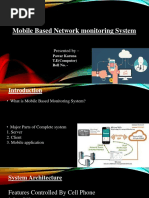 Mobile Based Network Monitoring System