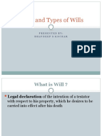 WILL and Types of Wills