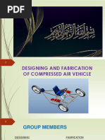 Designing and Fabrication of Compressed Air Vehicle