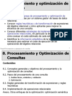 Procesamiento y Optimización de Consultas