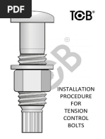 TCB Installation Booklet