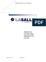 MANUAL Coste Del Producto CO PC PDF