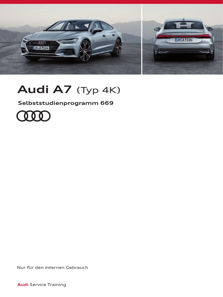 Audi A6 4K Parkbremse automatisch aktivieren freigeschaltet mit