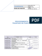 Procedimiento Traspaso de Puestos PDF