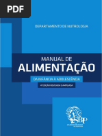 SBP Manual de Alimentacao Da Infancia a Adolescencia 2018