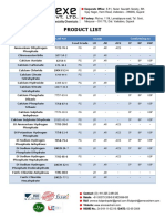 Product Profile Annexe Chem PVT LTD