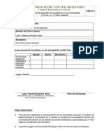 Evaluación de prácticas de estudiante por empresa