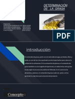 Determinación Del Contenido de Grasa Libre Mediante Extracción
