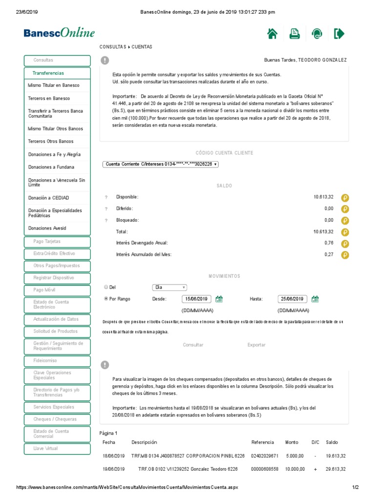 BANCO | PDF | Dinero | Business