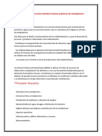 BPM foro temático buenas prácticas manufactura